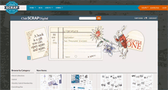 Desktop Screenshot of clubscrapdigital.com