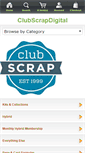 Mobile Screenshot of clubscrapdigital.com